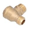 Check Valve TwoWay Brass Corrosion Resistant Replaceable Accessories for Air Compressor