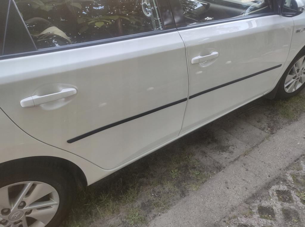 Seat Leon Ii 2005-2012 Listwy Czarne Boczne Drzwi