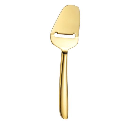 Cheese Cutter with Ergonomic Handle Design Stainless Steel Mirror Finish Utensils Rust-Resistant Cutter for Western Baking