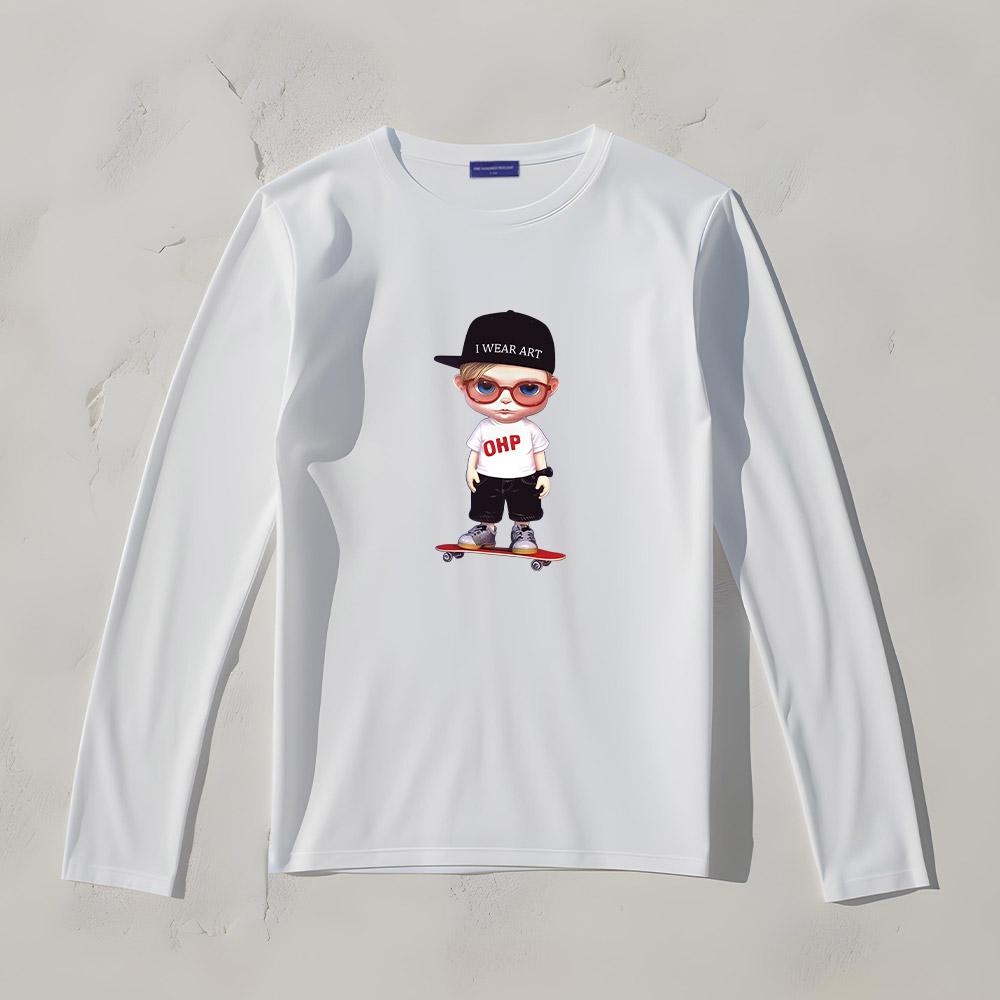 OHP Ohp X Harmonia Boardbaby Basic Long Sleeve T-Shirt
