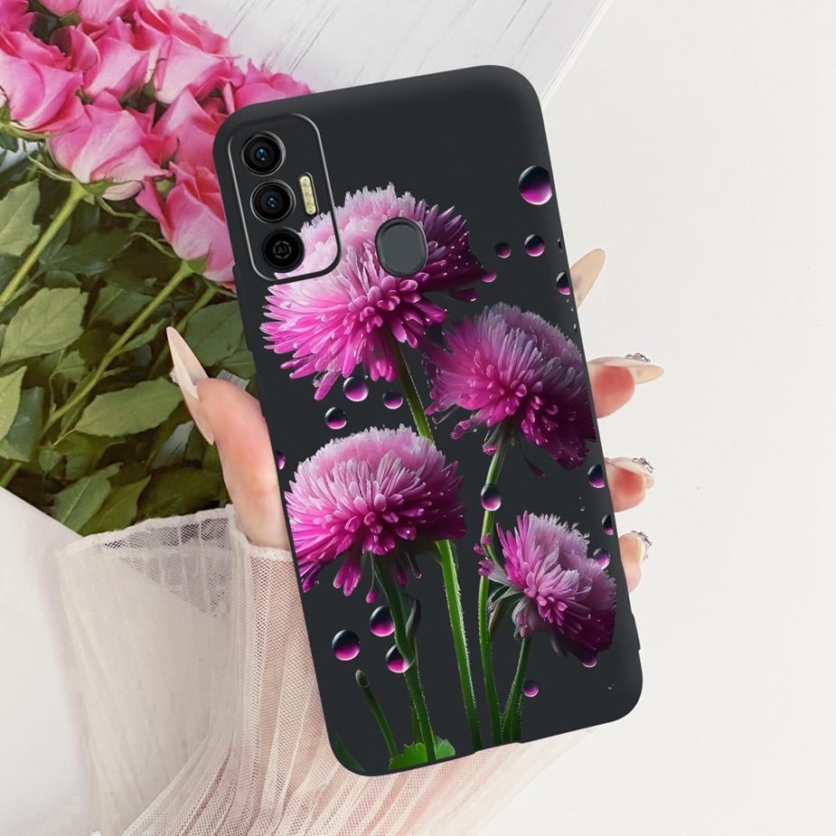 Чехол для Tecno Spark 7 Pro Чехол Spark7 T KF6p Новый Роскошный Расписной Чехол Мягкий Силиконовый Чехол Для Tecno Spark 7P 7T Spark7 Pro Funda Сумки