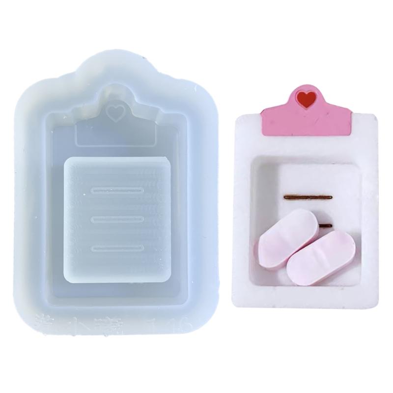 Resin Shaker Mold Quicksand Casting Epoxy Mold Resin Jewelry Molds Hollow Case Folder Mold for Pendant Crafts