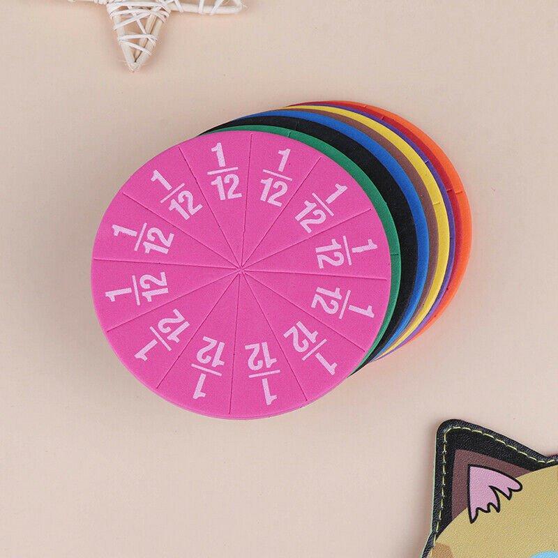 Education Science Forum Early Education Learning Learning Score Mathematics Teaching Round Fraction Tiles Magnetic