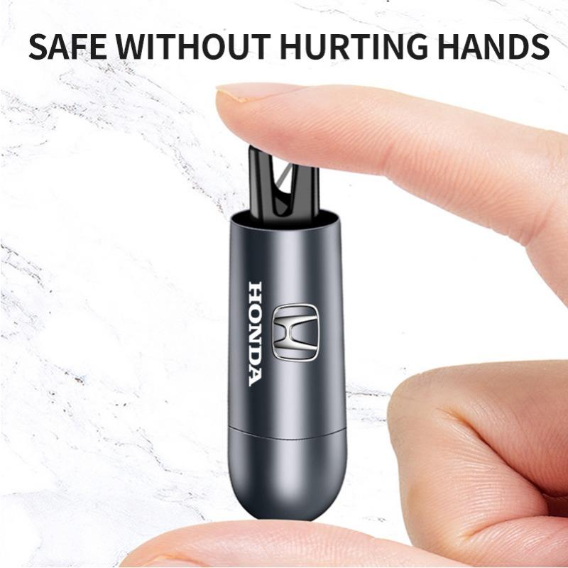 Автомобильный аварийный молоток Стеклобой Резак для ремня безопасности Для Honda Fit Mugen Insight Type S R VTEC DOHC Modulo Vezel Legend RR Si