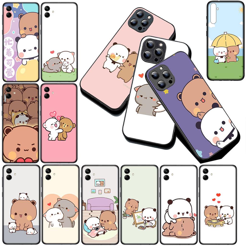 Чехол для телефона Bubus Panda Bear Dudus для Motorola Moto G86 G57 E14 E15 G14 G34 G67 G84 G24 A54 G15 Power E22