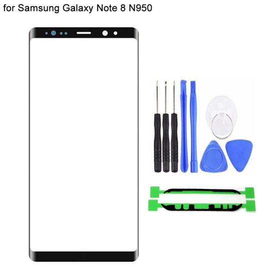 Замена комплекта переднего стекла с сенсорным экраном для Sam-sung Galaxy Note 8 N950/Note 9