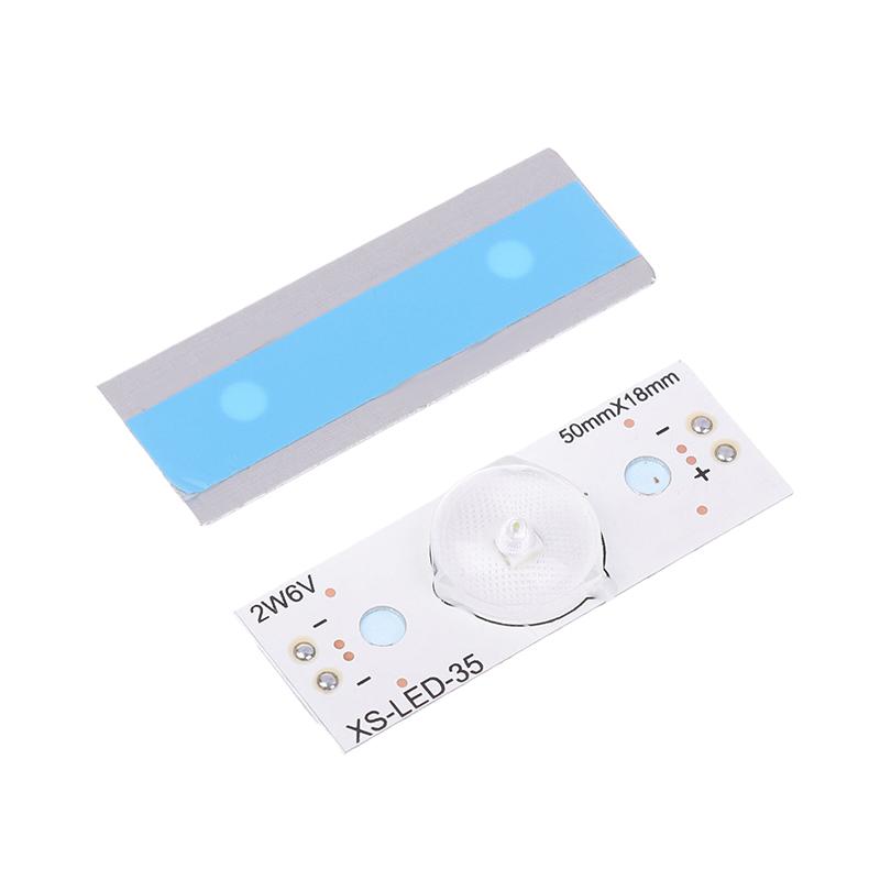 10 шт. 3 В 6 В 2 Вт лампы с оптическим фильтром Len для телевизора 24-108 дюймов универсальная светодиодная подсветка полосы телевизора ремонт простое обслуживание
