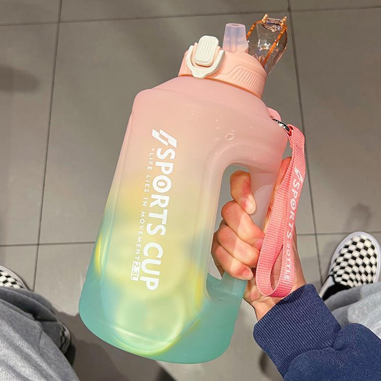 Space Cup Sports Water Bottle With Gradient Finish For Home And Outdoor Use
