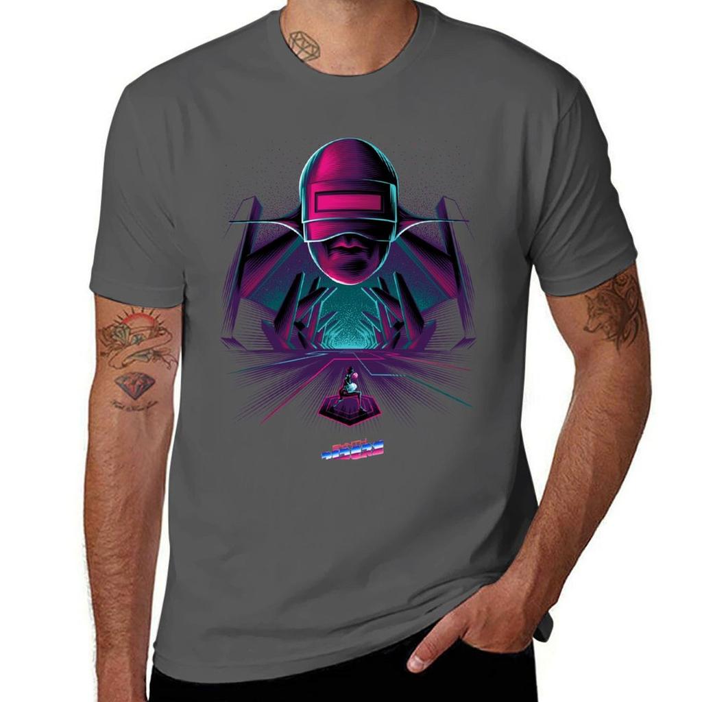 Synth Riders Andromeda Tshirt T Shirts Cotton 100 Tshirt