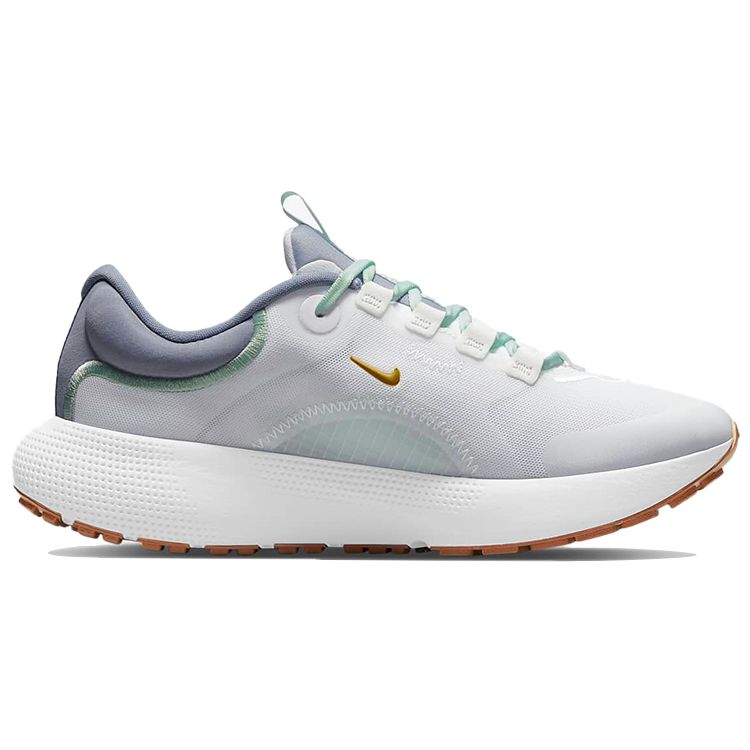 Nike React Escape RN White Glacier Grey Women Sneakers Barely-Green Dark-Smoke-Grey CV3817-104