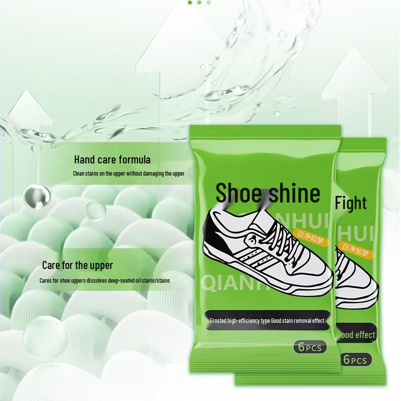 Newcomer Offer: Disposable No-Wash Shoe Cleaning Wipes for Stain Removal - Ideal for White Shoes