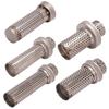 Stainless Steel Exhaust Tube Universal Fit Motorcycle Exhaust Pipe Noise Reduction DB Insert for Motorbike Scooter
