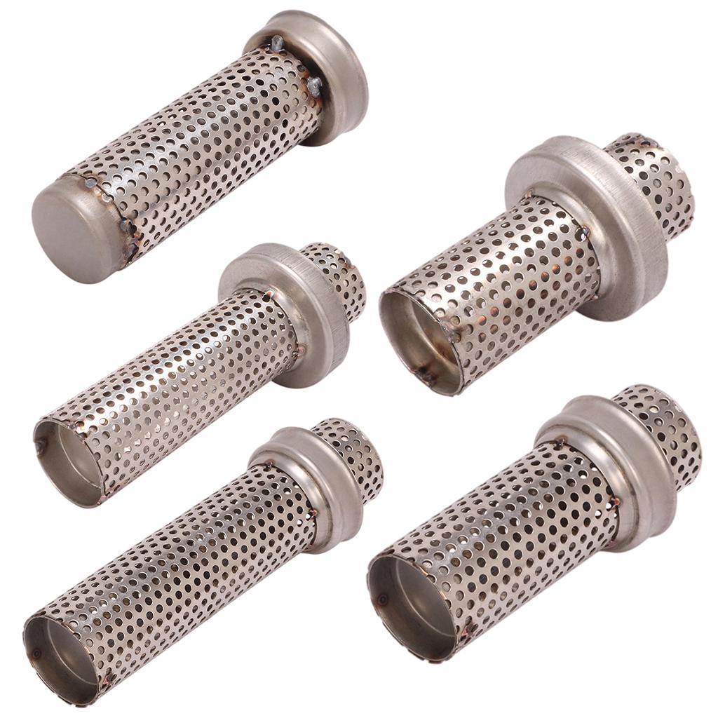 Stainless Steel Exhaust Tube Universal Fit Motorcycle Exhaust Pipe Noise Reduction DB Insert for Motorbike Scooter