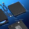 Внешний Blu-ray привод с 4 USB-портами и слотом для карт TF/SD, USB 3.0/Type-C Blu-ray пишущий привод Портативный BD DVD CD проигрыватель для ноутбука