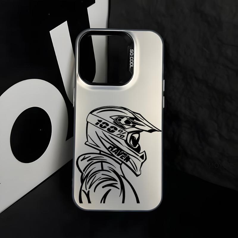 Модный Чехол для Телефона Мотогонщик для Samsung Galaxy S26 ultra S25 S24 S23 S22 S21 Plus FE A56 A55 A54 A53 A36 A35 IMD PC Чехол
