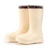 Fashion Women's Four Seasons Rain Boots High Tube Waterproof Non-slip Plus Cotton Warm And Comfortable Pull-on Rain Boots 36-41