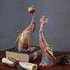 Chic Hotel Miniature Ornaments Exquisite Couple Cat Shape Home Decor