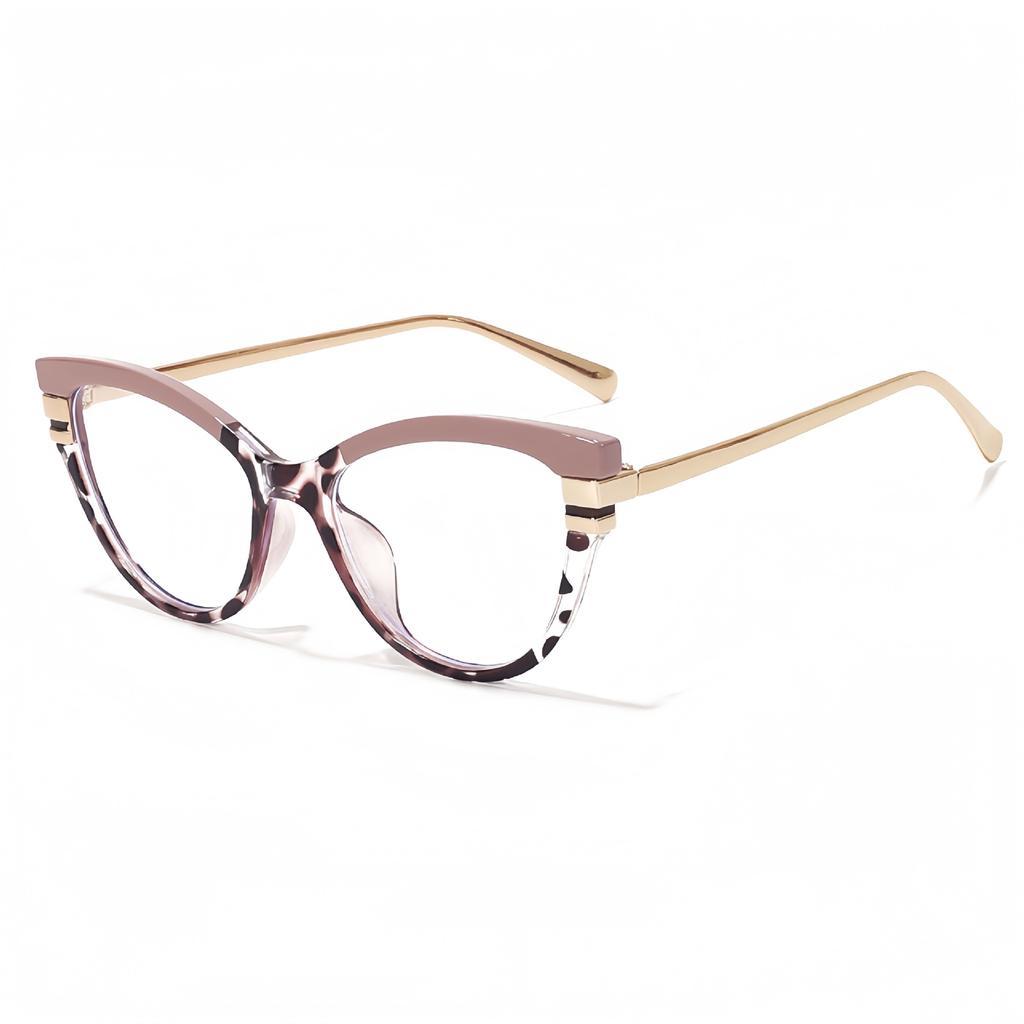 Vintage Cat Eye Anti Blue Light Optical Lens Glasses Women Luxury Myopia Customize Prescription Photochromic Eye Glasses Frame