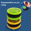 Spark Spinning Top Stress Relief Portable Luminous Gyro Collision Sparks Light-up Gyroscope Decompression Spinner Top Toy Kids Teens Adults Gift
