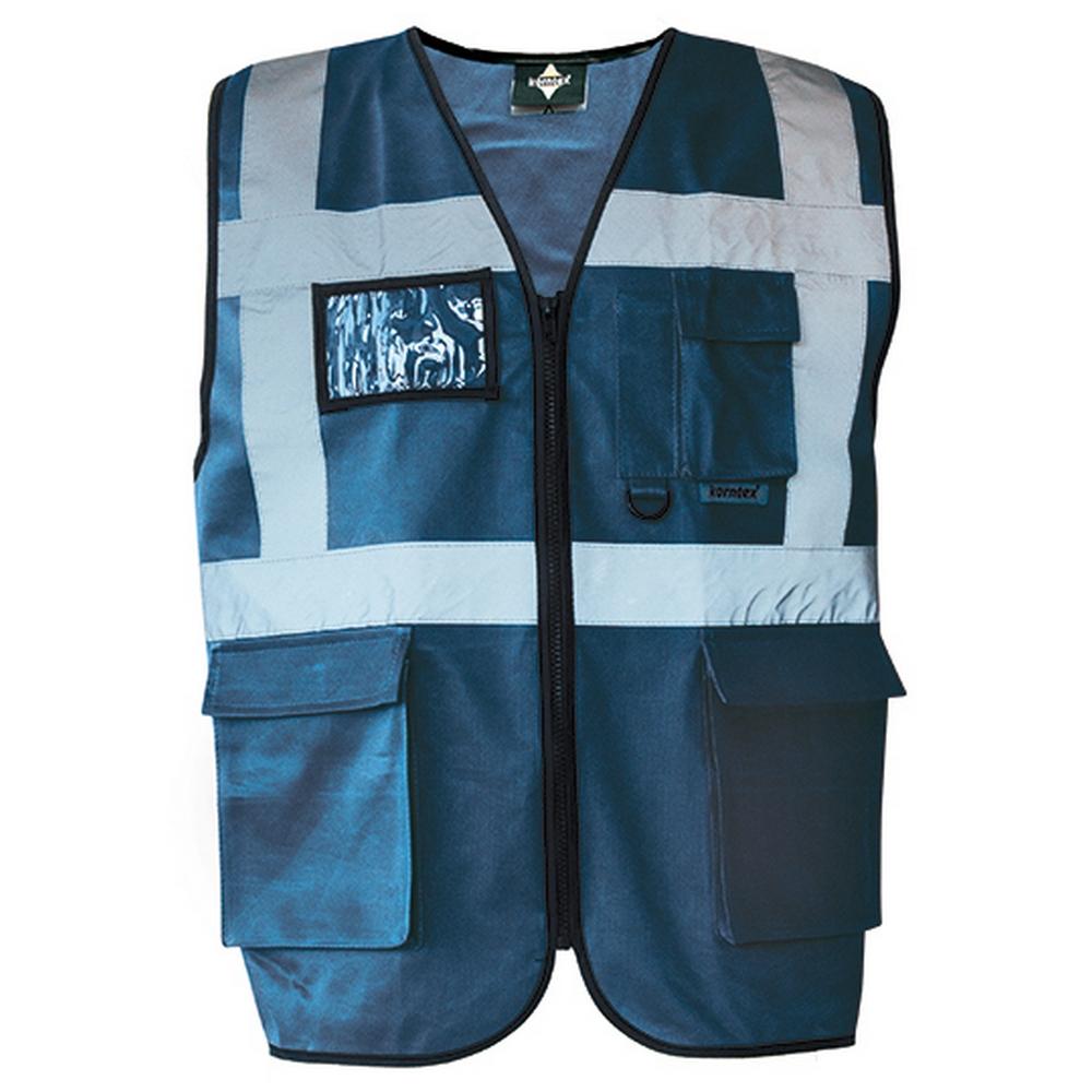 Korntex Unisex Adult Executive Berlin Multi-Functional Hi-Vis Vest