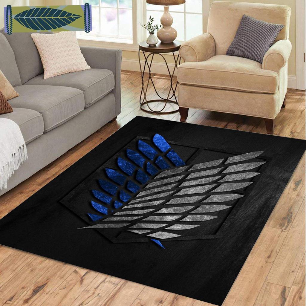 Carpet for Living Room Japanese Anime Bedroom Carpet 3d Printed Large Area Rug Non-slip Floor Mat for Home Decor