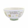 Asahi Koyo Sumikko Gurashi Rice Bowl, White, Diameter 11.2cm X Height 5.9cm, Rice Resistant, Dishwasher and Microwave Safe, Made In Japan