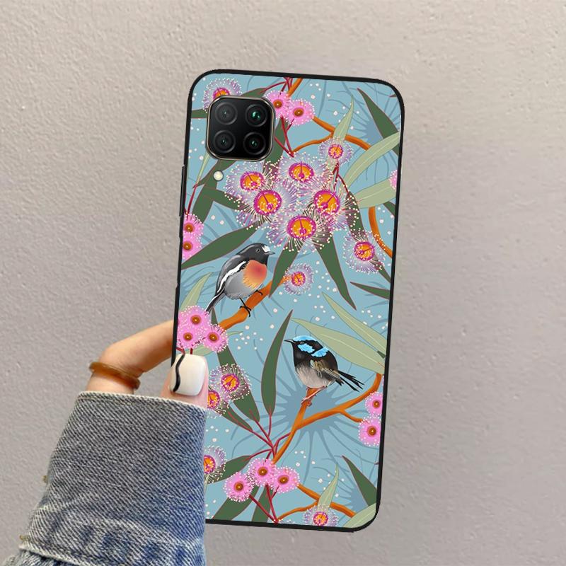 Robins Bird For Huawei Nova Y73 Y72 Y61 Y91 Y70 Y60 Y90 12s 12i 11i 8i 9 10 SE P30 P40 Lite P60 Pro Case