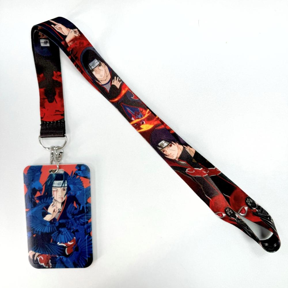 Аниме Мультяшный Держатель для Пропусков Брелоки Шейный Ремешок Для Карты-Пропуска Аниме Держатель для Кредитных Карт Брелоки-Ремешки