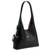 COACH Brooklyn Cow Leather Hobo Bag Shoulder Bag Small Women's Black & Brown CBH44-LHPMZ