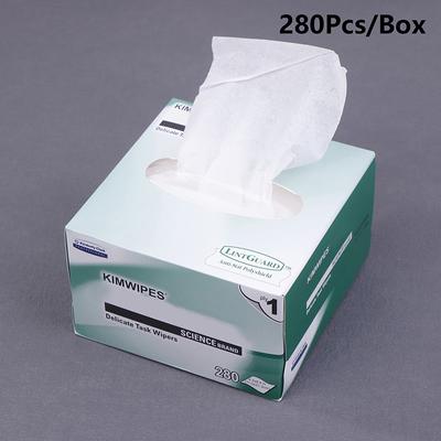 280 шт./кор. оптоволоконная чистящая бумага без пыли бумага для чистки лабораторных линз