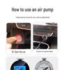 Портативный 12В Электрический Двухцилиндровый Насос для Накачивания Шин