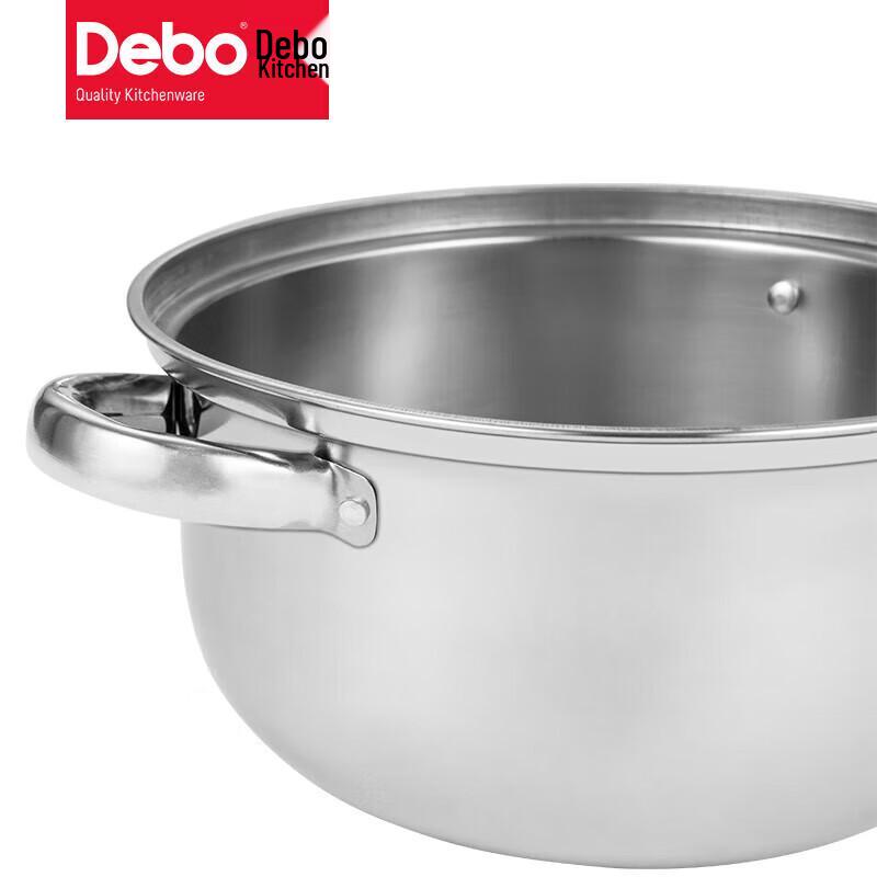 Кастрюля Debo Flensburg из нержавеющей стали, 20 см