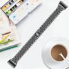Zinc Alloy with Rhinestone Decor Watch Band for Fitbit Charge 4/3