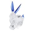 Rabbit Home Decoration Ornaments Blue/Pink Crystal Decoration Rabbit Crystal Ornaments  Room