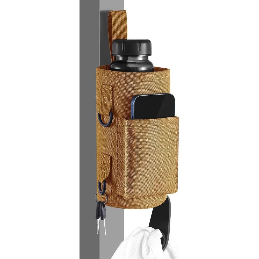 Large Capacity Water Bottle Sling Bag Waterproof Sports Water Bottle Bag Gym Bottle Bag  Gym