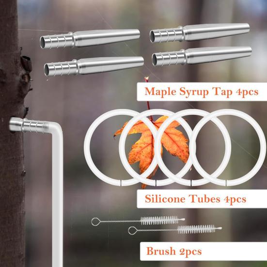 Набор для нарезания кленового сиропа Набор из нержавеющей стали для нарезания кленового сиропа