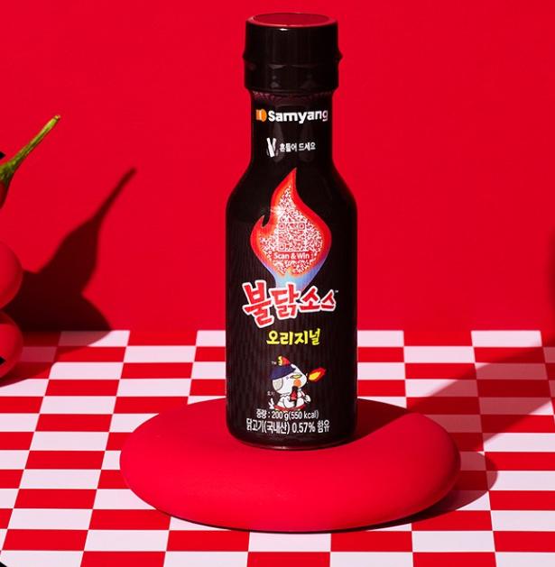 Samyang Острый куриный соус Булдак – очень острый (200г)