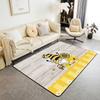 Tokyo Japan Red Dragon Area Carpet, Non-Slip Floor Rug for Living Room Bedroom, Bold Streetwear Themed Mat for Home Decor
