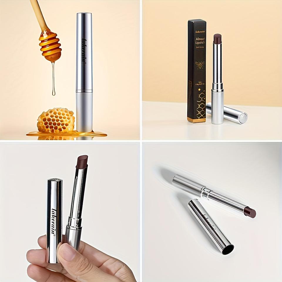 Black Honey Lipstick Long-Lasting Moisturizing Matte Lip Balm with Vitamin C, Hydrating Paste for All Skin Types