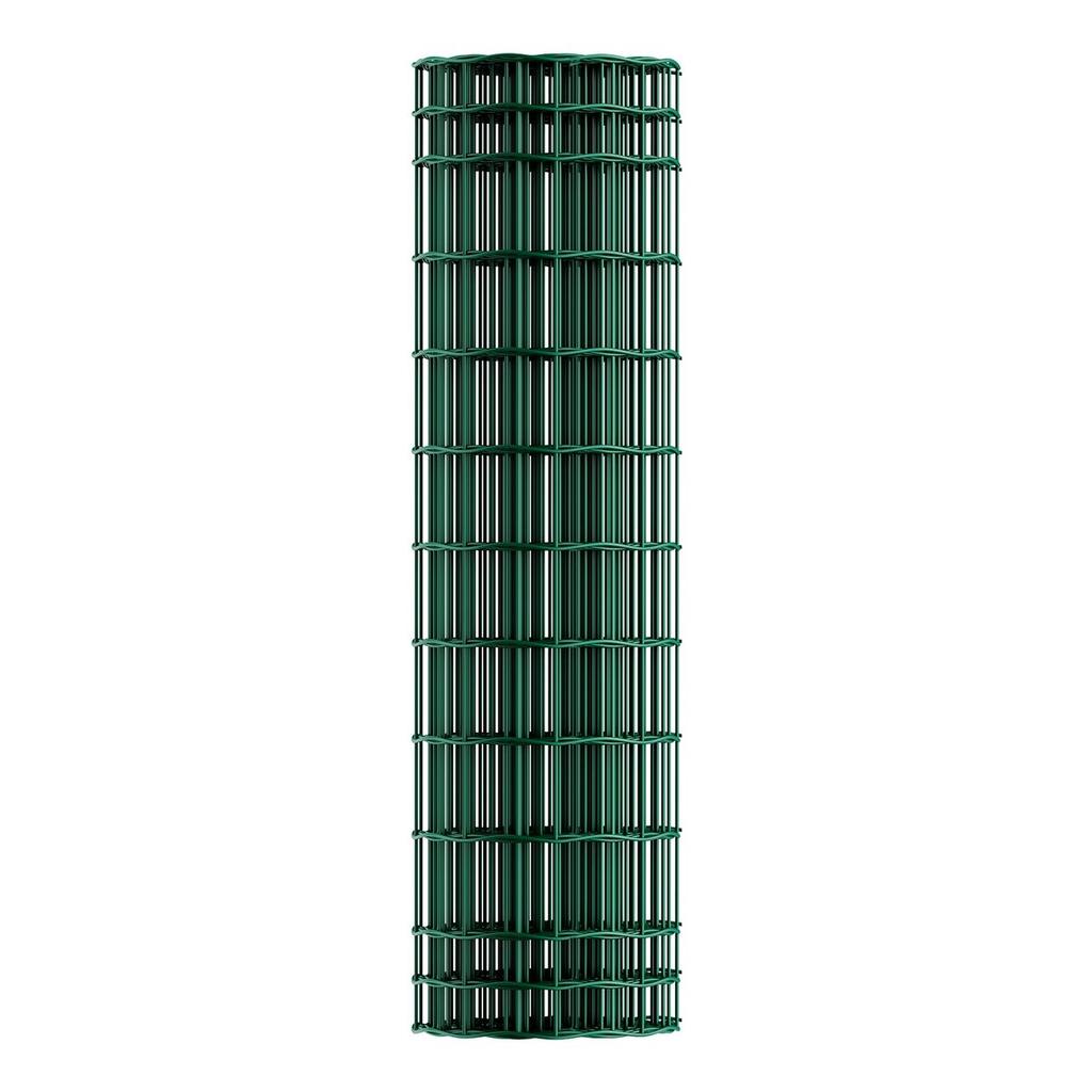 Farm Fence, 1 x 20 m, 4 x 4 in Mesh 2.1mm Galvanized Steel Wire Fencing for Cattle, Hog & Sheep, Heavy Duty Vinyl Coated Livestock Fence for Animal