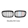 Car Front Bumper Kidney Grille Racing Grills For BMW 1 Series F20 F21 2011-2014 Replacement Double Slat Gloss Black Grilles