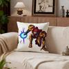 Action Metroid Cushion Cover Cushion Cover Set 4Pcs 50x50 45x45 40x40 Pillowcase Decorative Sofa Home Decor