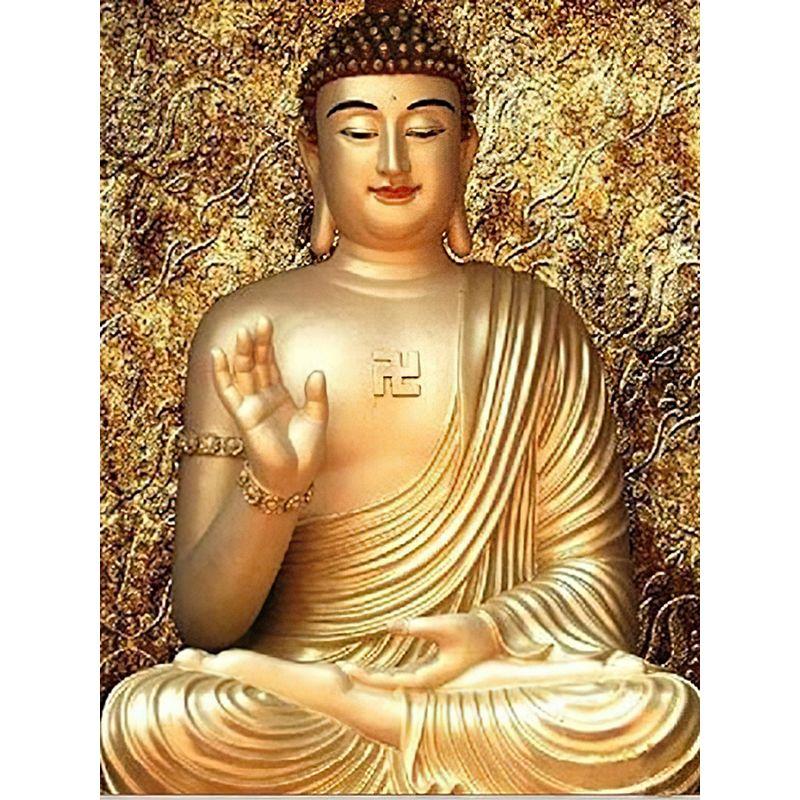 5D Diy Набор для алмазной живописи Будда Стразы Алмазная вышивка крестиком Религия Мозаика Рисунок подарок ручной работы