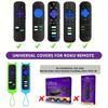 2pcs Vibrant Glow-in-the-Dark Cat Ear Silicone Remote Covers with Lanyard -Colorful & Protective, Protective Cover|Fun Remote Accessory