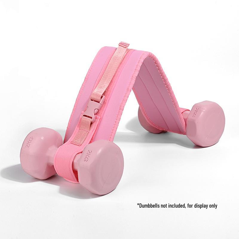 Weighted Leather Belt for Weightlifting, Dumbbell & Barbell Training, Glute Bridge, and Hip Thrust Assistance