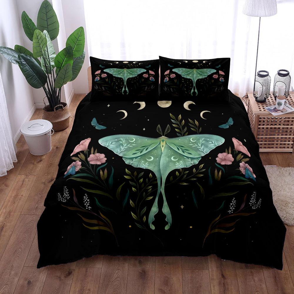 Olive Garden N Serpent Mystery Duvet Cover Set King Queen Double Full Twin Single Size Bed Set