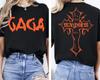 Винтажная футболка Lady Gaga Тур Mayhem 100% Хлопок Мужские Футболки Топ Мерч Lady Gaga Концерт Гаги S-4XL