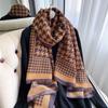 New Fashion Women'S Sunscreen Warm Windproof Cold Long Shawl Four Seasons Scarf Women