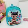 National Manga Cartoon Boys And Girls Backpack Kindergarten Primary School Students Schoolbag Foreign Style Printing Large Capacity Backpack