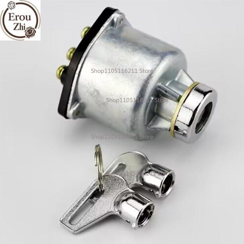 JK406 Sleeve Type Forklift Accessories Start Ignition Switch Ignition Lock